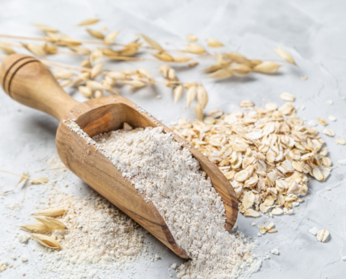 Oat Protein on a Table